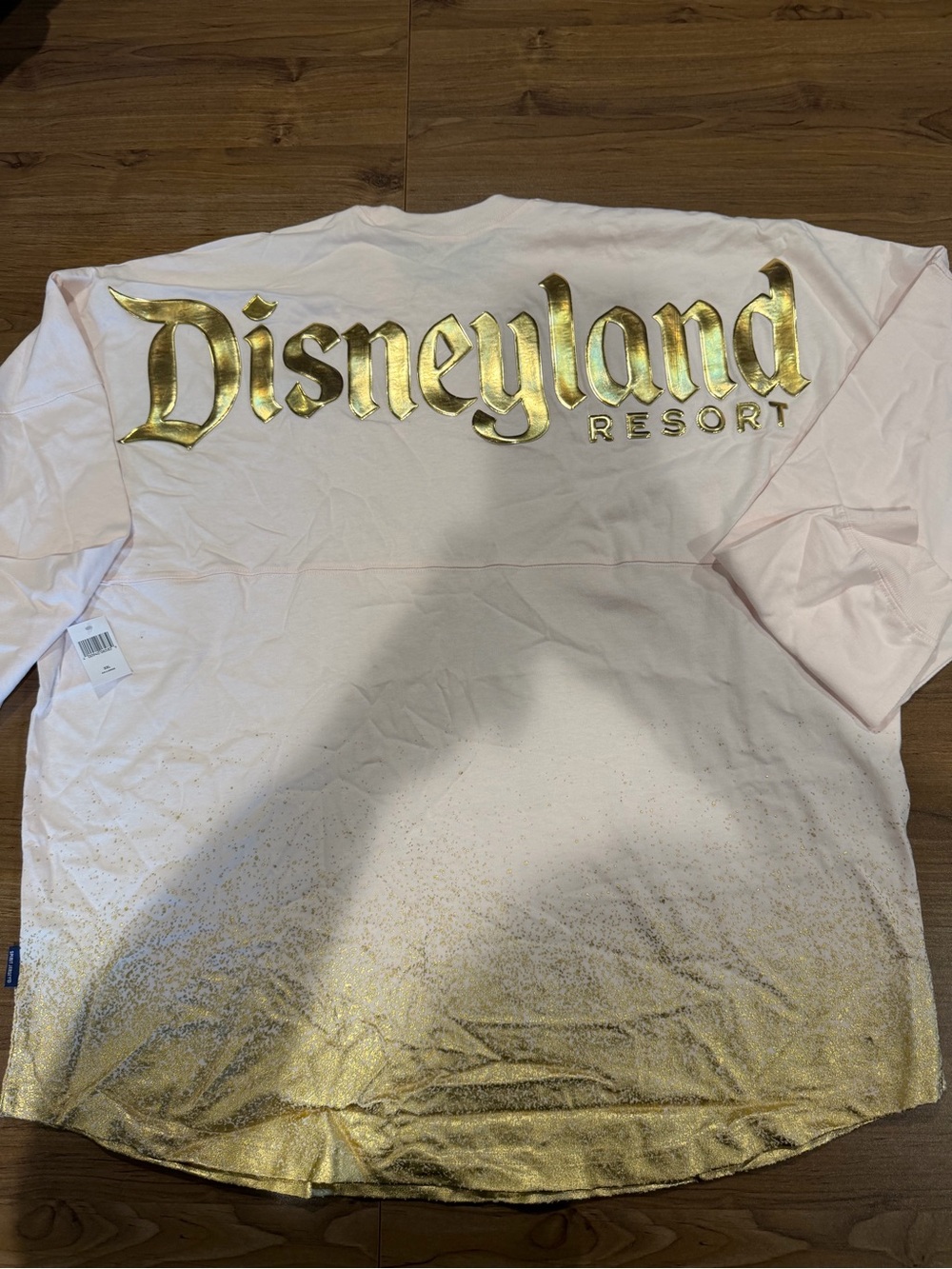 NWT Disneyland Resort Spirit Jersey with Gold Foil Logo -XXL